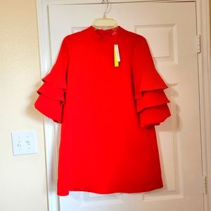 Catherine Malandrino Red dress, Petite